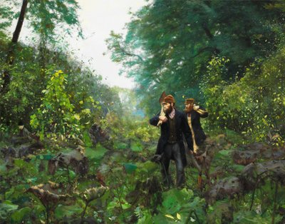 On Forbidden Roads by H. A. Brendekilde